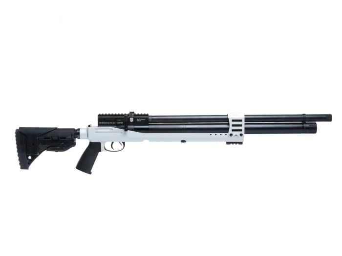 JTS Airacuda PRS MAX PCP Air Rifle, Aluminum Chassis- Silver
